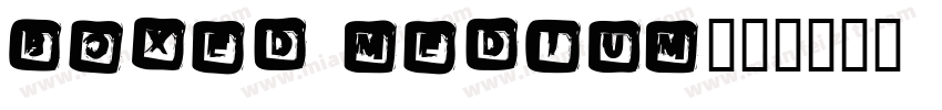 boxed medium字体转换